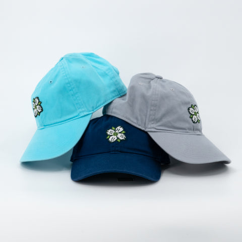 Smathers & Branson Dogwood Logo Hat in Glacier Blue
