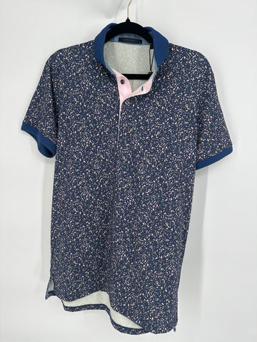 Greyson Saranac Polo in Blue (M)