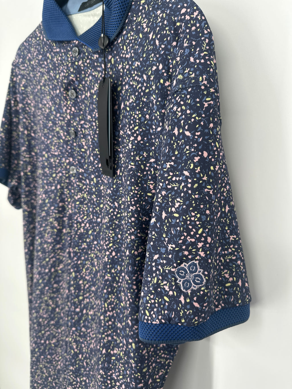 Greyson Angel Tears Polo in Sea (S,M,XL)