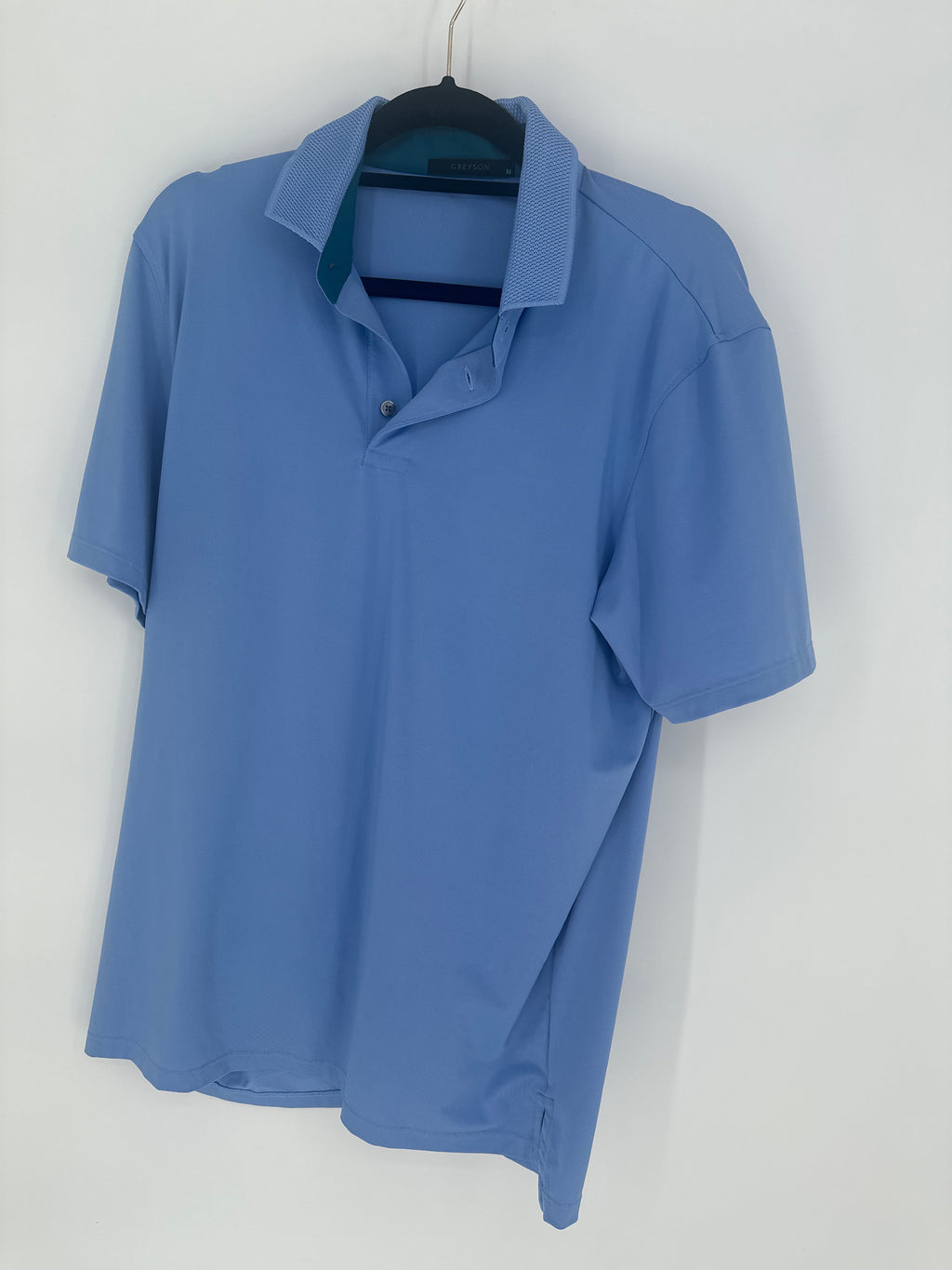 Greyson Polo in Wolf Blue (M)