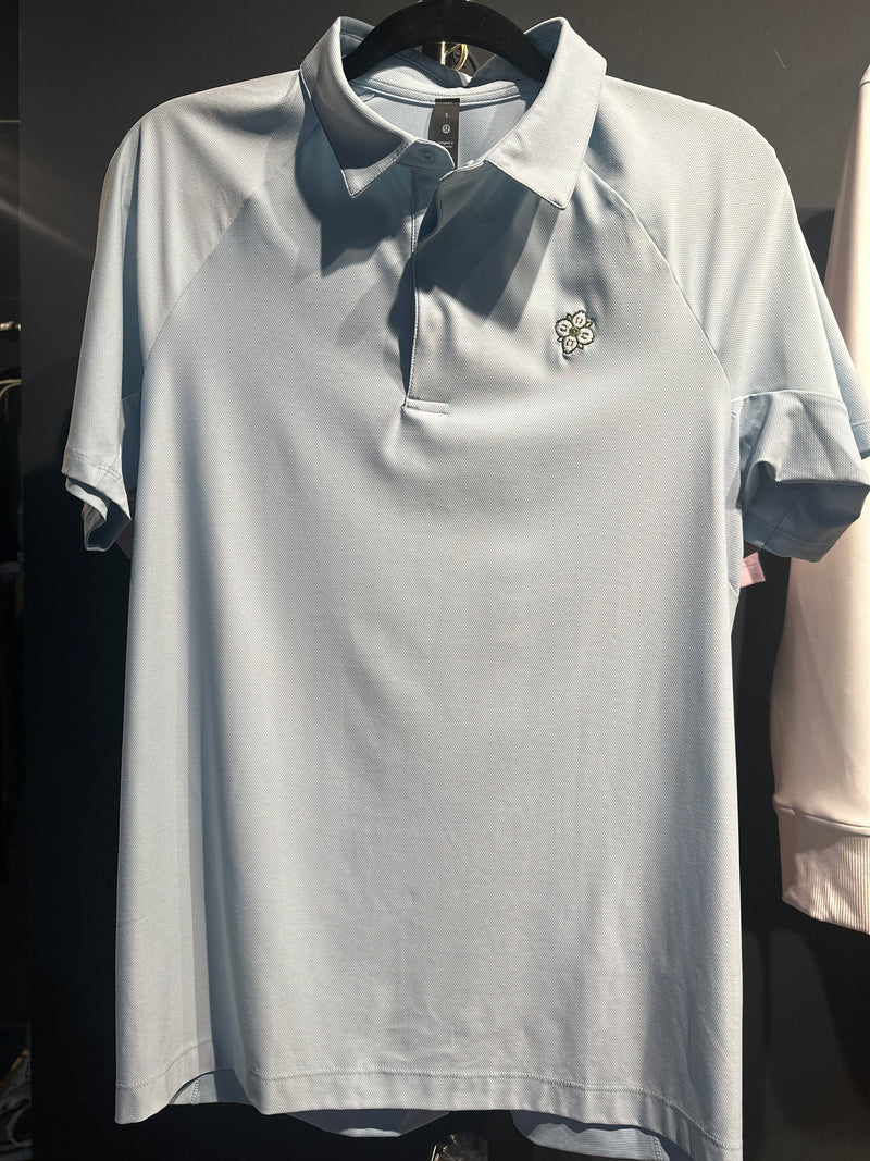 Lululemon Stretch Golf Polo in Sky Blue (S,M,L,XL)