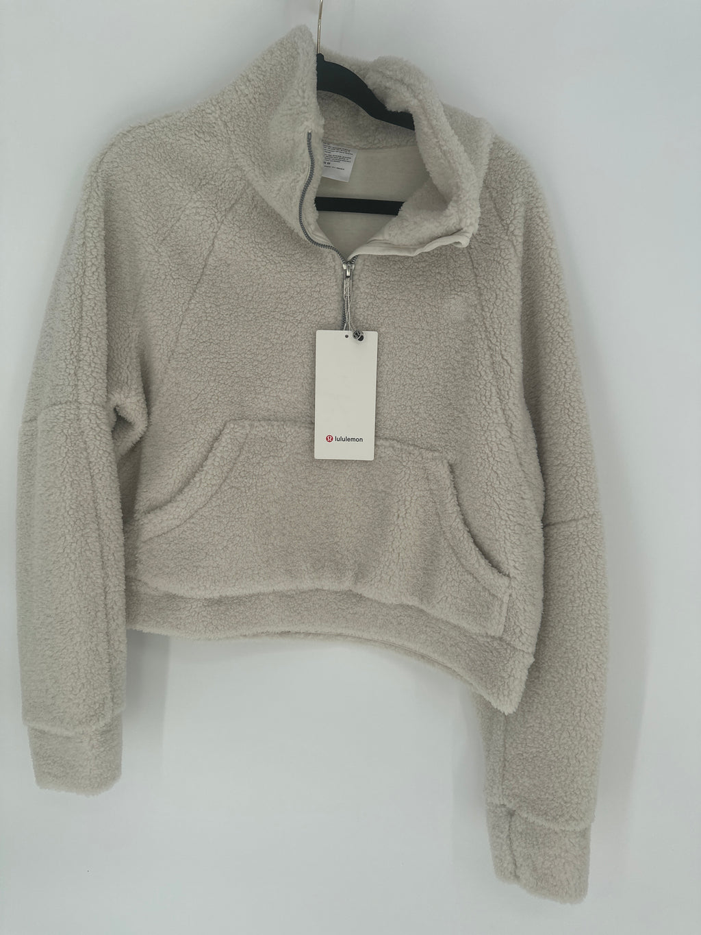 Lululemon Scuba Oversized Cropped Fleece Funnel Neck (XS/S/M/L)