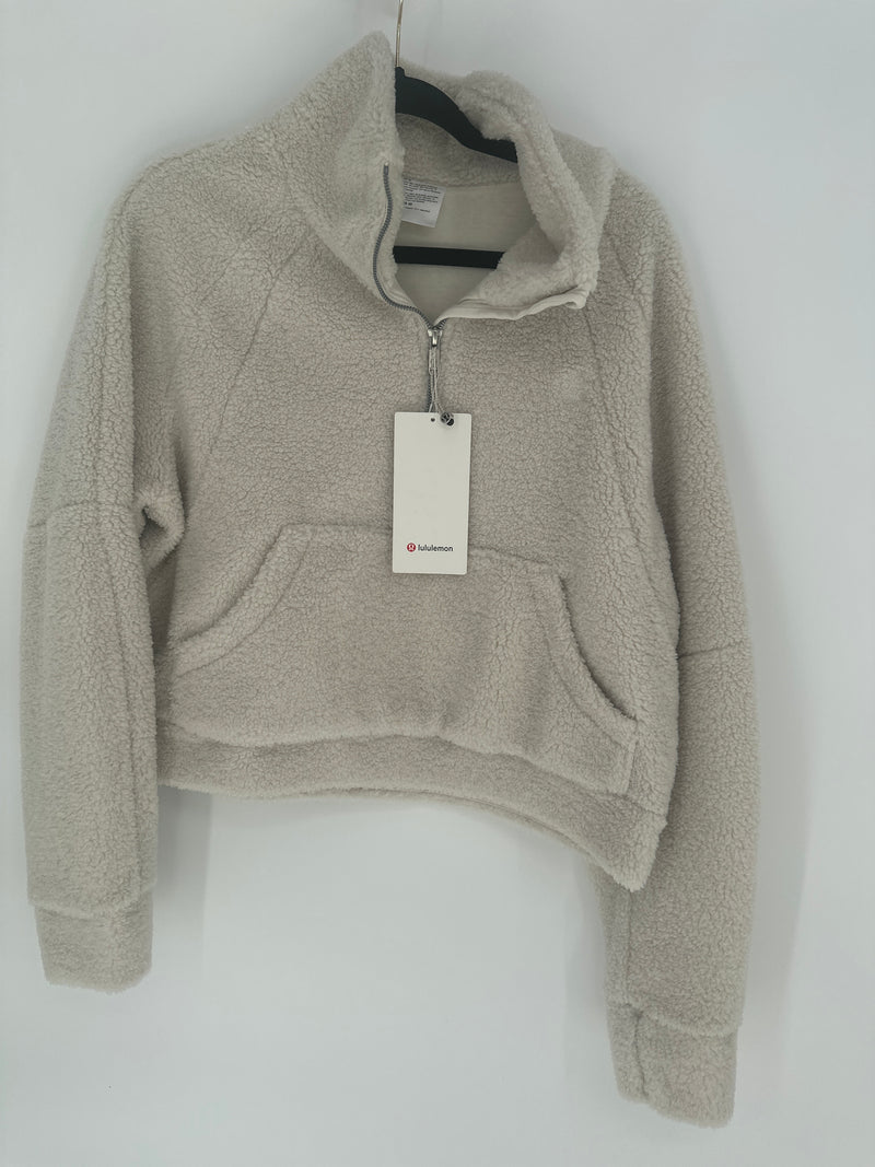 Lululemon Scuba Oversized Cropped Fleece Funnel Neck (XS/S/M/L)