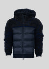 Dogwood x. Greyson Cody Sherpa Hybrid Hooded Jacket
