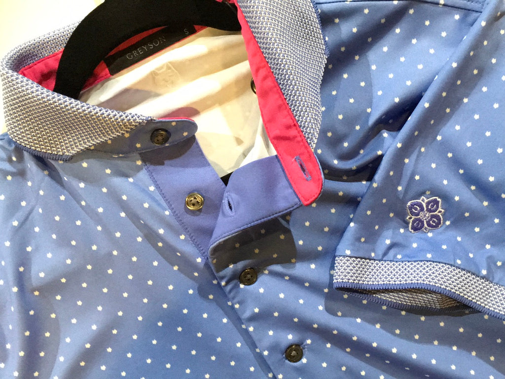 Greyson Icon Polo in Seahorse (S,M,L)