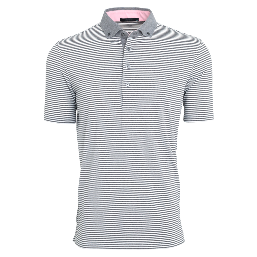 Greyson - Quoque Polo in Smoke Heather