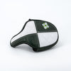 Leather Mallet Dogwood Putter Cover
