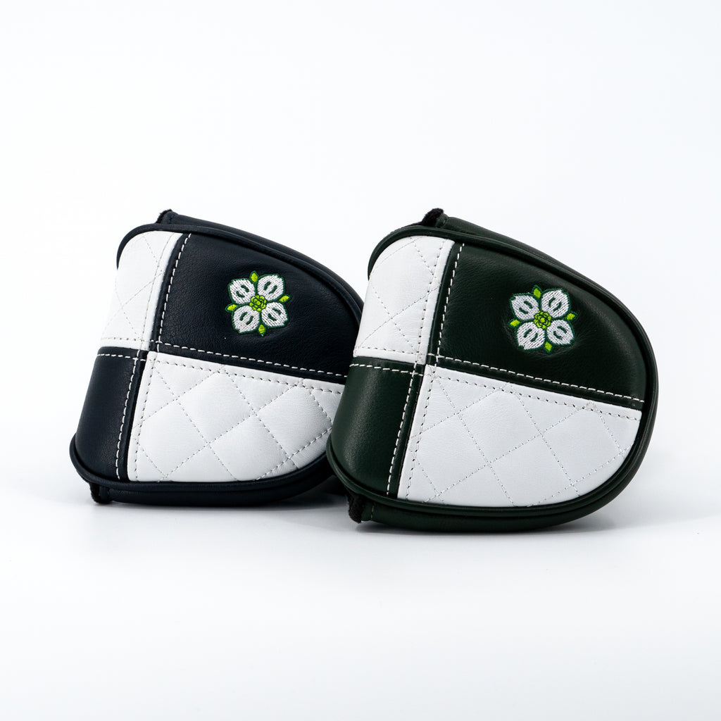 Leather Mallet Dogwood Putter Cover