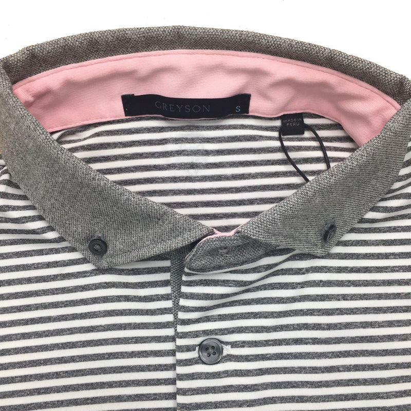 Greyson - Quoque Polo in Smoke Heather