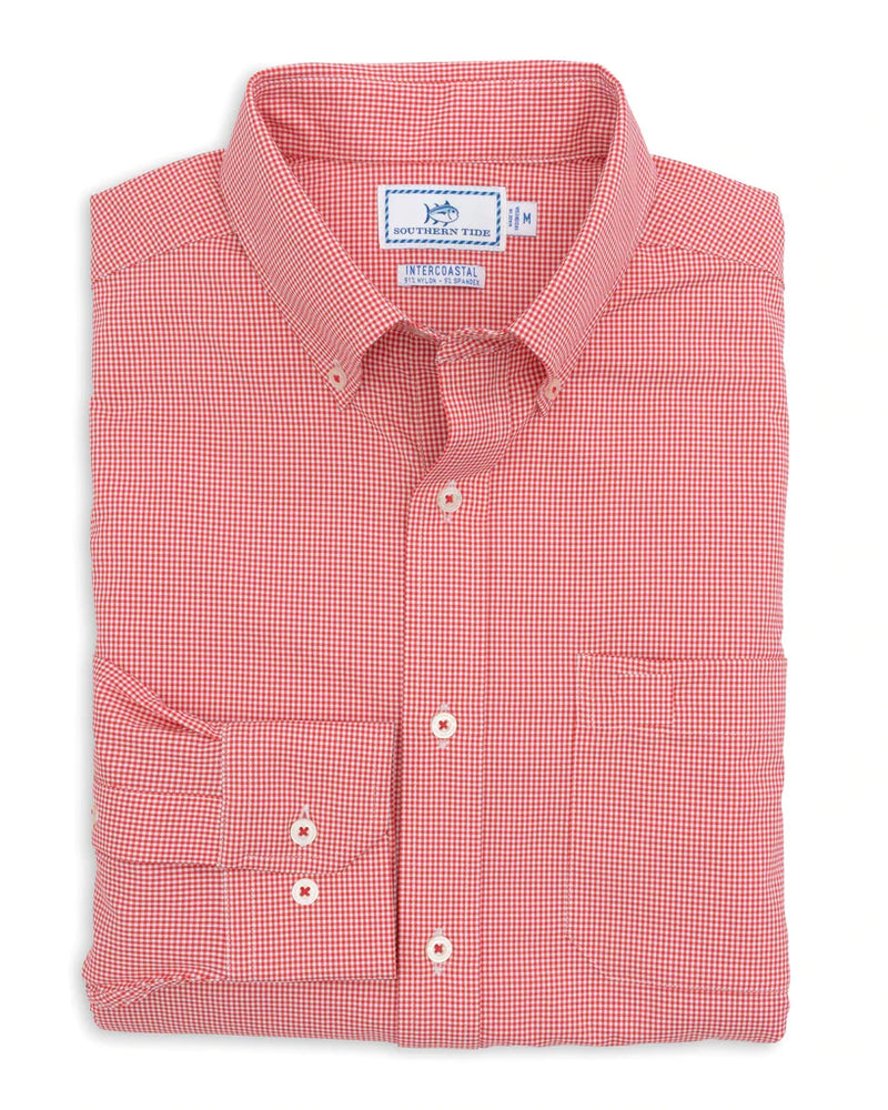 Southern Tide Carter Finley NCSU Button-Up